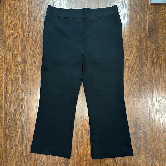 SPANX Pants Supersmooth Kick Flare Perfect Fit Ponte Sz 2X Black Stretchy Curvy - Picture 6 of 15